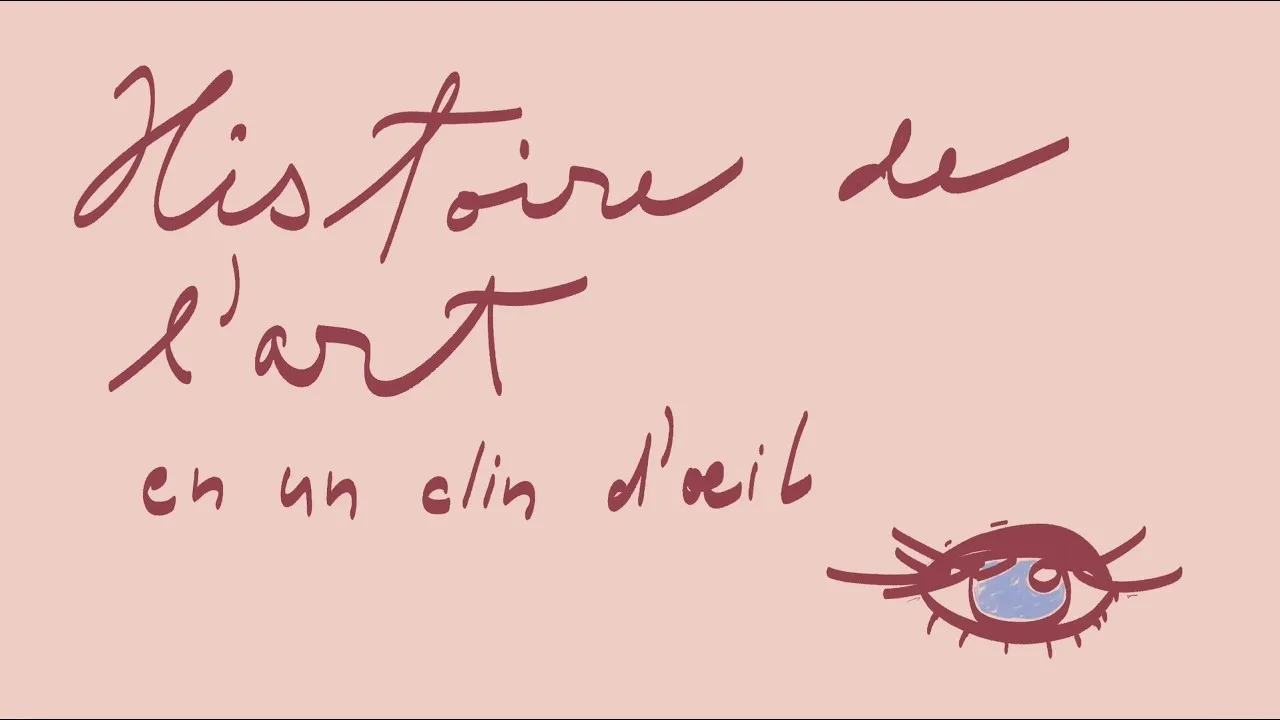Histoire de l'art en un clin d'œil!, 2026, vidéo d'animation originale
