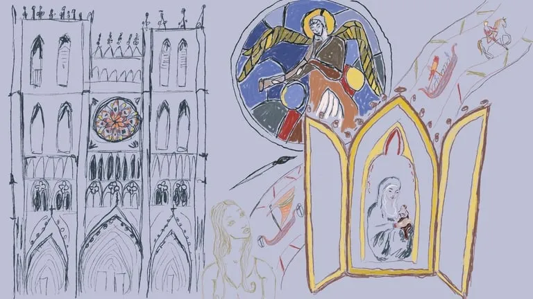 Histoire de l'art en un clin d'œil!, 2025, autorské animované video (YouTube)
